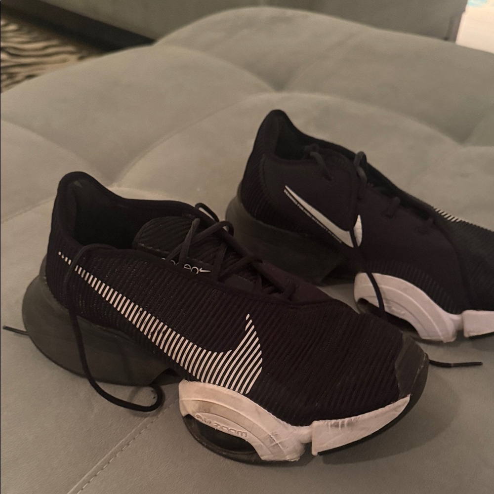 Nike Black and White Athletic Shoes